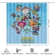 thumbnail image 2 of Harvey Beaks-theme 4-Piece Shower Curtain Set with Rugs, Waterproof Bathroom Decor Set Includes Bath Mat, U-Shaped Rug, Toilet Lid Cover and Curtain with Hooks, 2 of 6