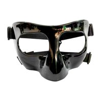 Magideal - Máscara De Baloncesto Máscara Deportiva Adultos Cara Protector De Nariz Para Boxeo Ejercicio De Fútbol