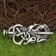 thumbnail image 3 of Viking Celtic Hair Clips - Silver Knotted Hairpin for Ladies & Women, 3 of 4
