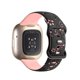 thumbnail image 2 of Correa de silicona floral de dos tonos para Fitbit Versa 2 – GeeBerYo, 2 of 7