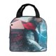 thumbnail image 1 of Thor Bolsa Térmica Portátil con Forro de Aluminio Grueso, Bolsa Térmica Impermeable y Hermética para Trabajo, Escuela y Picnic, Nevera Portátil para Entrega de Comida para Adultos y Niños 22*20*13cm, 1 of 6
