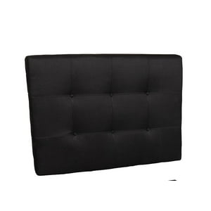 Muebles New - Respaldo Plaza Y Media Negro Lino