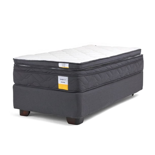 Cama Americana Eurotop 1 Plaza Base Normal