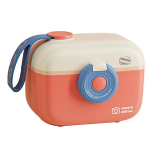 Bothyi - Contenedores De Bocadillos De Caja De Leche En Polvo Infantil De Dibujos Animados Sin Bpa Para Niños De Viaje Rosa S