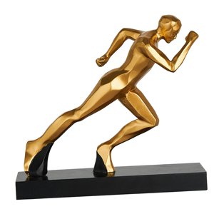 Magideal - Estatua De Corredor, Decoración Del Hogar, Artesanía Estética, Figura Moderna, Escultura De Arte Abstracto Para Decoración De Mesa De Dormitorio, Ofic Estilo B