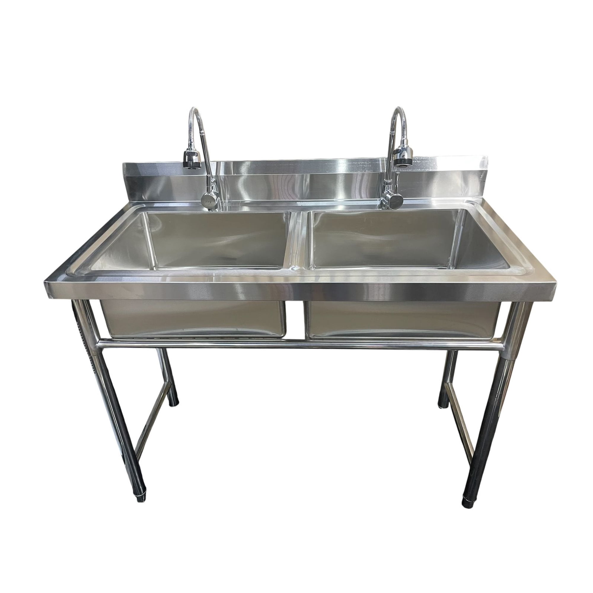 Dhi - Lavafondos 120x60 Doble Industrial Acero Inox.