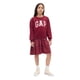 thumbnail image 1 of Vestido GAP para Niñas Manga Corta con Logo Cerise XS, 1 of 1