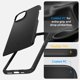 thumbnail image 4 of Funda Spigen Thin Fit para iPhone 15, carcasa rígida negra 2023, 4 of 7
