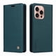 thumbnail image 1 of Funda Billetera de Cuero para iPhone 16 Pro con Tarjetero y Soporte - Tapa Magnética Azul, 1 of 6