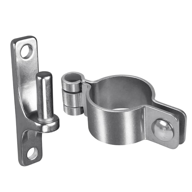 Bisagras Para Portones, Herrajes Para Cercas De Alambre De Cadena, Postes De Cerca, Piezas Gruesas, Bisagra Para Poste De Portón De 35 Mm