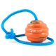 thumbnail image 1 of Pelota de entrenamiento para perros The Nero Ball Pro de goma con cuerda, 1 of 8