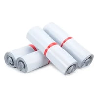 Genérico - Pack 100 Bolsa Courier Compostable Embalaje Adhesivo 25*35Cm Color Blanco