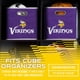 thumbnail image 3 of Contenedor de almacenamiento Franklin Sports Minnesota Vikings NFL 11x11, 3 of 8
