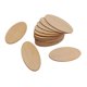 thumbnail image 3 of piezas de madera natural - discos de madera inacabados disco 80 x 40 mm - 20 piezas, 3 of 5
