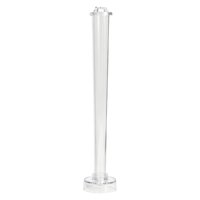 Magideal - Molde De Plástico Para Velas, Para Hacer Velas, Transparente, Duradero, Clásico, Molde Para Velas En Forma De Barra Larga Para Hacer Velas De