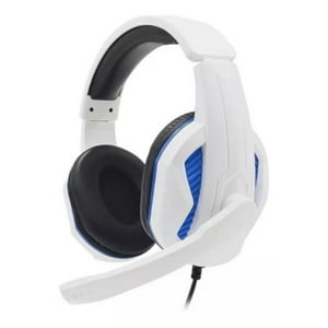 Genérico - Audifonos Gamer Ps5 Pc Cableado Auxiliar 35Mm Blanco