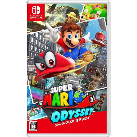 Juego de importación japonés Super Mario Odyssey para Nintendo Switch
