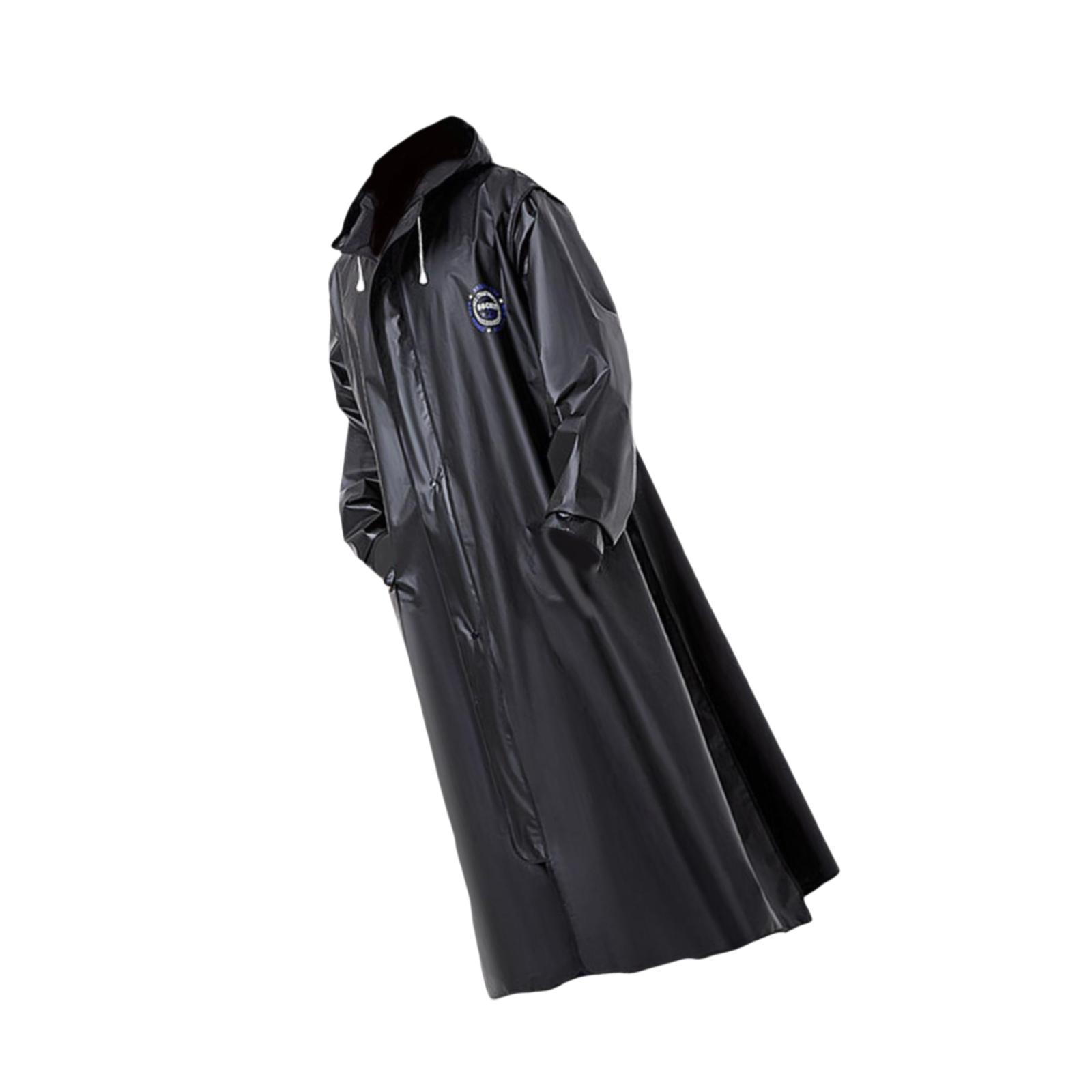 Ioensy - Poncho De Lluvia Con Capucha, Chaqueta Impermeable Para Pesca, Eventos Deportivos, Viajes, 2Xl