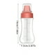 thumbnail image 2 of 1/2/3pcs, Squeeze Sauce Bottle, Leak Proof Refillable Condiment Container For Salad Ketchup Honey Jam, Squeeze Sauce Bottle Oyster Sauce Squeeze Bottle, Home Kitchen Supplies, 2 of 5