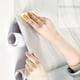thumbnail image 2 of Self-adhesive Bathroom Stickers Kitchen Wallpaper Marble Jazz White Adhesive Film Waterproof And Grease-proof Wall Stickers, For Kitchen Cabinets Furniture Home Decorations 19.7x118in, 2 of 2