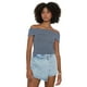 thumbnail image 1 of Polera Mujer Cuello Bote Azul Marino Corona, 1 of 5