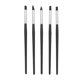 thumbnail image 3 of Set de 5 pinceles de silicona negros para resina dental Tazrigo, 3 of 5