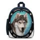 thumbnail image 1 of Husky Siberiano Mochila Escolar para Niños y Niñas, Mochila Infantil Ligera de Alta Calidad, Grande y Duradera Azul, 1 of 6
