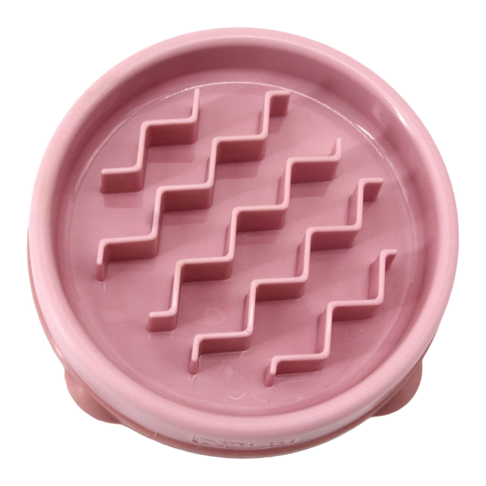 Comedero Para Perros Outward Hound Fun Feeder Slo Bowl, Alimentador Lento, Rosa