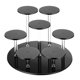 thumbnail image 5 of Soporte Elevador De Exhibición De Acrílico, Estante Resistente Para Magdalenas, Pendientes, Joyería, Postre, Negro, 5 of 5