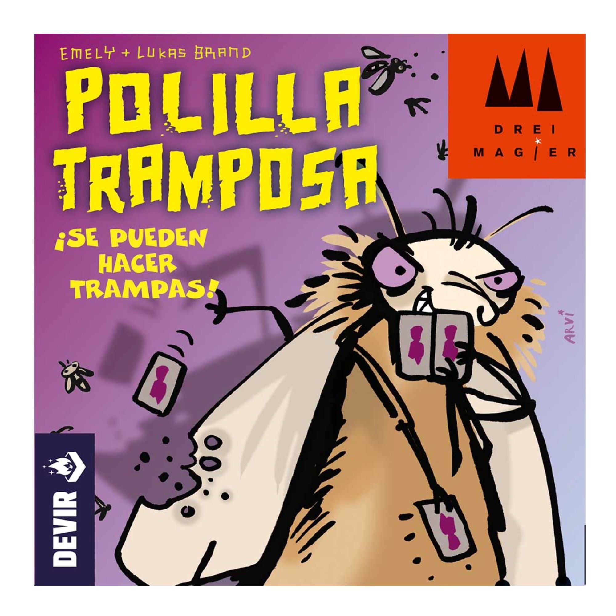 Devir - Juego De Mesa Polilla Tramposa