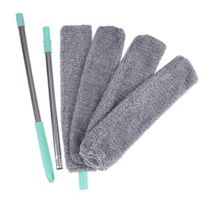 Magideal - Cepillo De Polvo Para Cabecera De Cama Para El Hogar, Cepillo De Limpieza Para Polvo, Cepillo Para Polvo Para Hendiduras De Mango Largo Y Húmedo, Herr 1 Juego De Cabezal De Cepillo