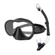 thumbnail image 4 of Snorkel Set Máscara De Buceo Snorkel Gafas De Natación Máscara De Natación Para Buceo Snorkel Negro, 4 of 5