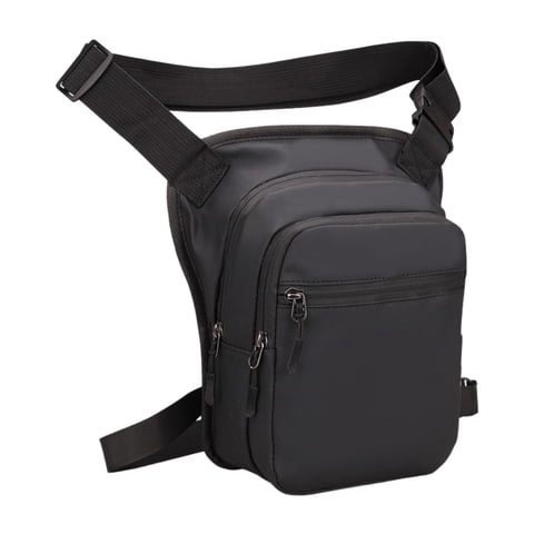 Magideal - Riñonera Para Hombre Con Múltiples Bolsillos, Ajustable, Para El Muslo, Resistente Al Agua, Ligera, De Poliéster Pu, Ideal Para Deportes Al Aire Libre