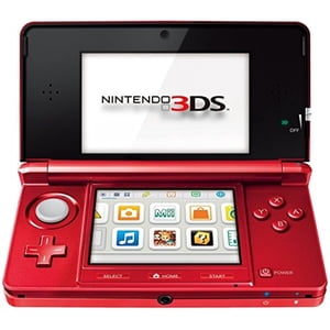 Consola Nintendo 3Ds Restaurada Color Rojo Metalizado (Reacondicionada)