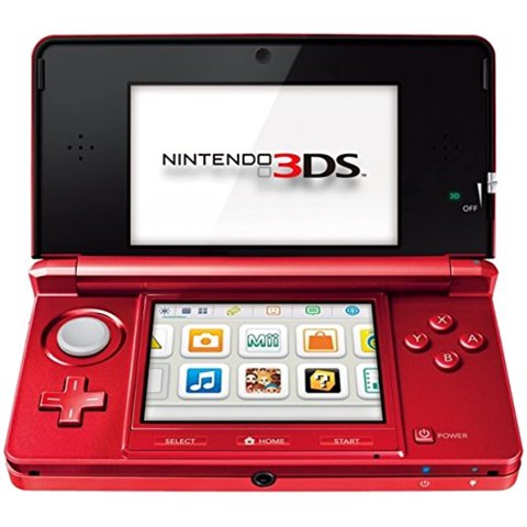 Nintendo 3Ds Rojo Metalizado - Reacondicionado