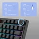 thumbnail image 4 of Teclado gamer inalámbrico MageGee de una mano con RGB y switches rojos, 4 of 8
