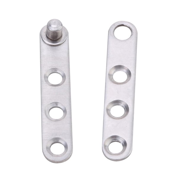 Bisagra de puerta giratoria Bisagra de eje de puerta oculta, bisagra de estantería abatible de eje lateral resistente de acero inoxidable para puerta