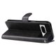 thumbnail image 3 of Funda tipo cartera para Google Pixel 7 con bolsillo con cremallera y ranuras para tarjetas – Función de soporte Negro, 3 of 6