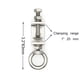 thumbnail image 5 of 5 Abrazaderas En C Abrazadera En C De Acero Inoxidable Abrazadera Para Viga Incluye Anillo De Tornillo De Acero Inoxidable Que Soporta 100 Libras (mediana), 5 of 6