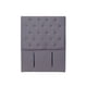 thumbnail image 1 of Respaldo Florencia Lino Gris Oscuro 1 Plaza, 1 of 2
