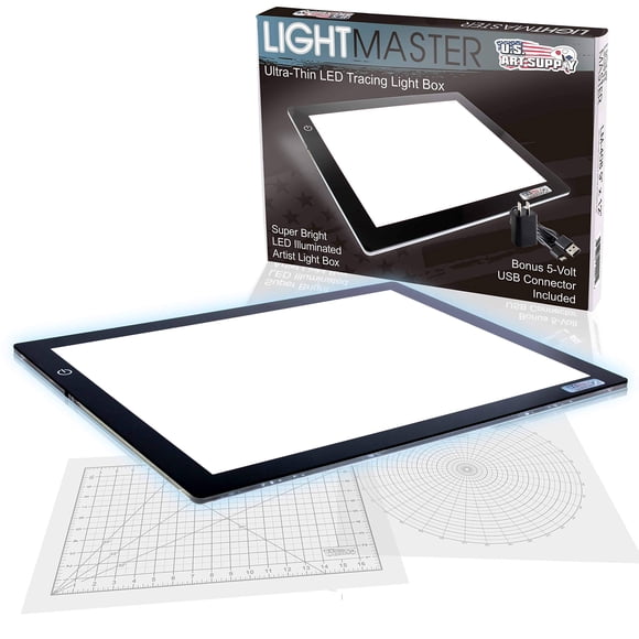 Caja de luz U.S. Art Supply A3 (31 cm) LED 110 V