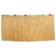 thumbnail image 3 of Falda De Mesa De Hierba Exterior Portátil Para Fiesta De Vacaciones Baby Shower Celebración Marrón S, 3 of 5