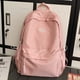 thumbnail image 1 of 2023 New Nylon Backpacks for Student Solid Color School Bag Teenagers Large Capacity Travel Rucksack High Quality Canvas Bookbag, 1 of 3