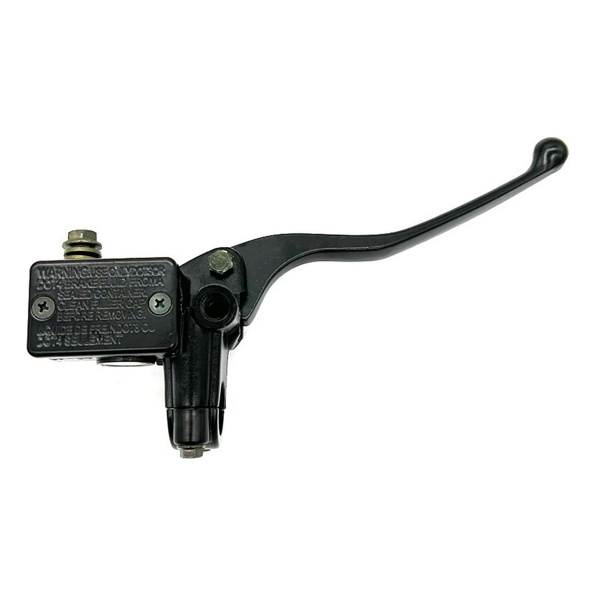 Genérico - Manilla Freno Con Bomba 22mm Universal Para Motos (10mm) Negro