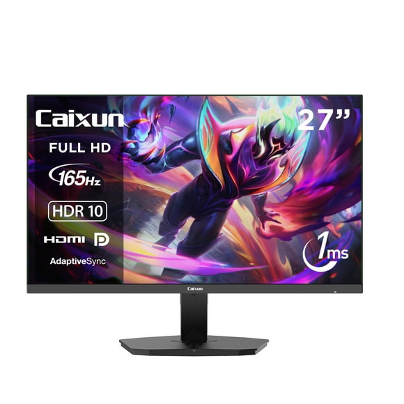 Monitor Gamer Plano Caixun 27" FHD IPS 165Hz sRGB120% HDMI DP C27F4F