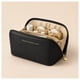 thumbnail image 5 of Cosmetiquero Organizador de Viaje Mujer Cuero Vegano Negro, 5 of 6