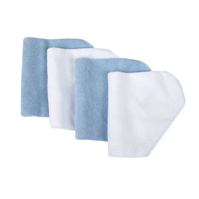 Set Toallitas Unisex Celeste Tu Baby Mink