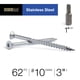 thumbnail image 2 of Tornillos para madera Deck Plus 48466 de acero inoxidable #10 x 3, 62 unidades, 2 of 9