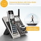 thumbnail image 4 of Teléfono residencial inalámbrico AT&T BL3107-2 DECT 6.0 con Bluetooth, 4 of 9