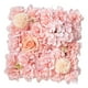 thumbnail image 5 of Panel De Pared De Flores Artificiales De 15 Pulgadas X 15 Pulgadas Rosa De Seda Para Decoración De Fiesta De Boda Rosa Claro, 5 of 5